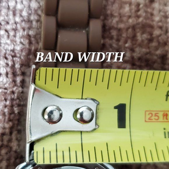 NARMI Brown Silicone Band Watch - Picture 4 of 9